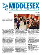 This Month at Middlesex: April 2013