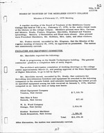 [1970] Board of Trustees Meeting Material Box 1.1: February 1970 - July 1970
