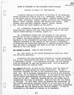 [1966] Board of Trustees Meeting Material Box 1.1: August 1966 - December 1966