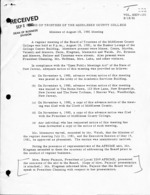 [1981] Board of Trustees Meeting Material Box 1.4: August 1981- October 1981