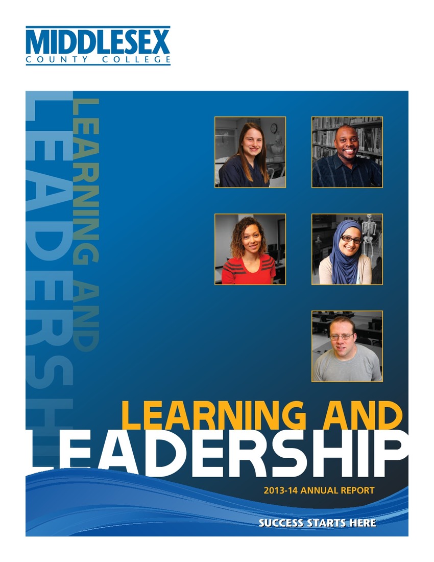Learning and Leadership: 2013-14 Annual Report - New Page
