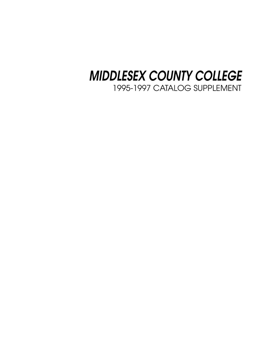 1995 – 1997 Catalog Supplement - New Page