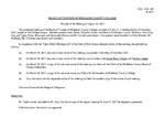 Board of Trustees Meeting Minutes August 2017