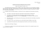 Board of Trustees Meeting Minutes November 2011