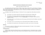 Board of Trustees Meeting Minutes December 2012