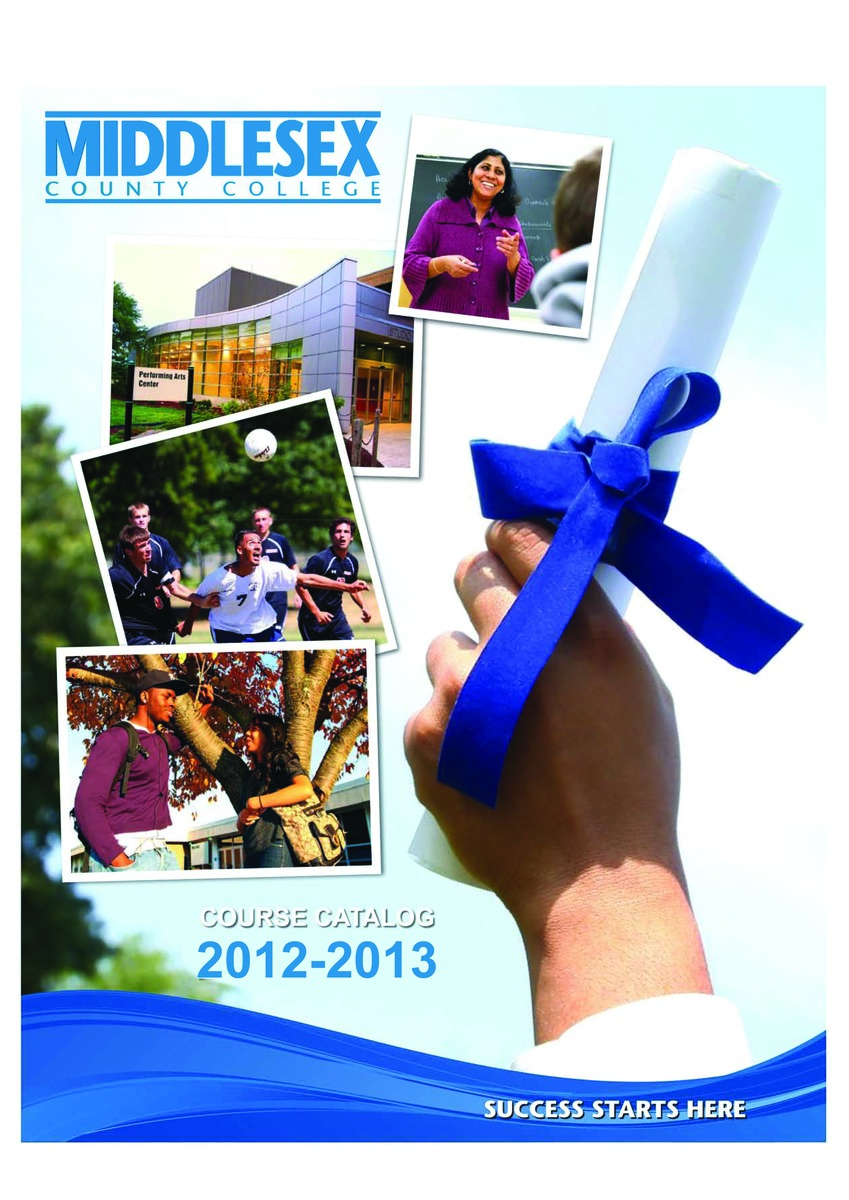 2012 – 2013 Update Course Catalog - New Page