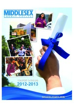 2012 – 2013 Update Course Catalog
