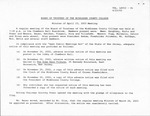 Board of Trustees Meeting Minutes April 2003