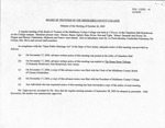 Board of Trustees Meeting Minutes October 2005