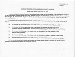 Board of Trustees Meeting Minutes December 2005