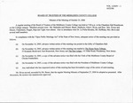 Board of Trustees Meeting Minutes October 2006