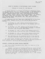 Board of Trustees Meeting Minutes October 1996