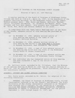 Board of Trustees Meeting Minutes April 1997