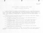 Board of Trustees Meeting Minutes October 1998