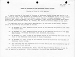 Board of Trustees Meeting Minutes July 2000