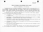 Board of Trustees Meeting Minutes September 2000