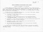 Board of Trustees Meeting Minutes December 2000
