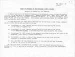 Board of Trustees Meeting Minutes January 2001