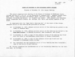 Board of Trustees Meeting Minutes November 2001
