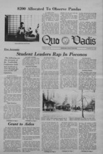 Quo Vadis - vol. 07 no. 14 - Fall 1972