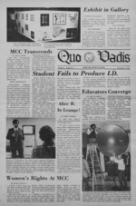 Quo Vadis - vol. 07 no. 18 - Fall 1972