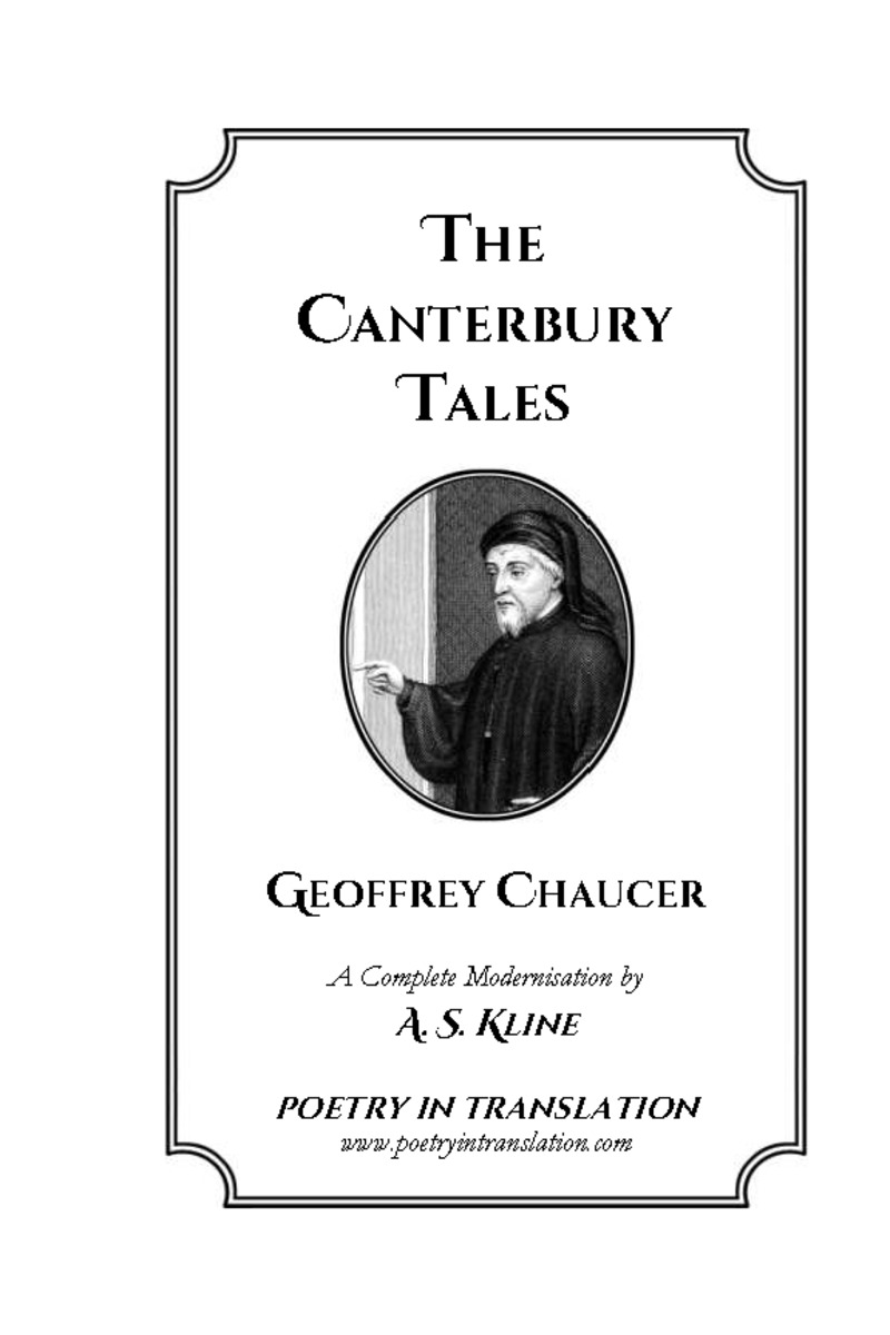 The Canterbury Tales - New Page