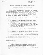 Board of Trustees Meeting Minutes September 1989