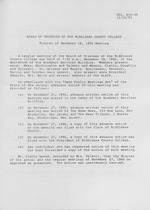 Board of Trustees Meeting Minutes December 1990