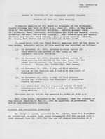 Board of Trustees Meeting Minutes June 1992