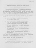 Board of Trustees Meeting Minutes December 1993
