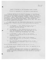 Board of Trustees Meeting Minutes September 1994