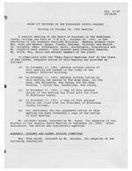 Board of Trustees Meeting Minutes October 1994