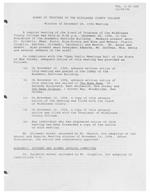 Board of Trustees Meeting Minutes December 1994