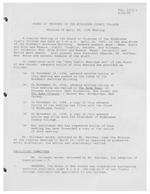 Board of Trustees Meeting Minutes April 1995
