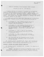Board of Trustees Meeting Minutes June 1995