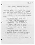 Board of Trustees Meeting Minutes July 1995