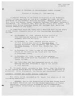Board of Trustees Meeting Minutes October 1995