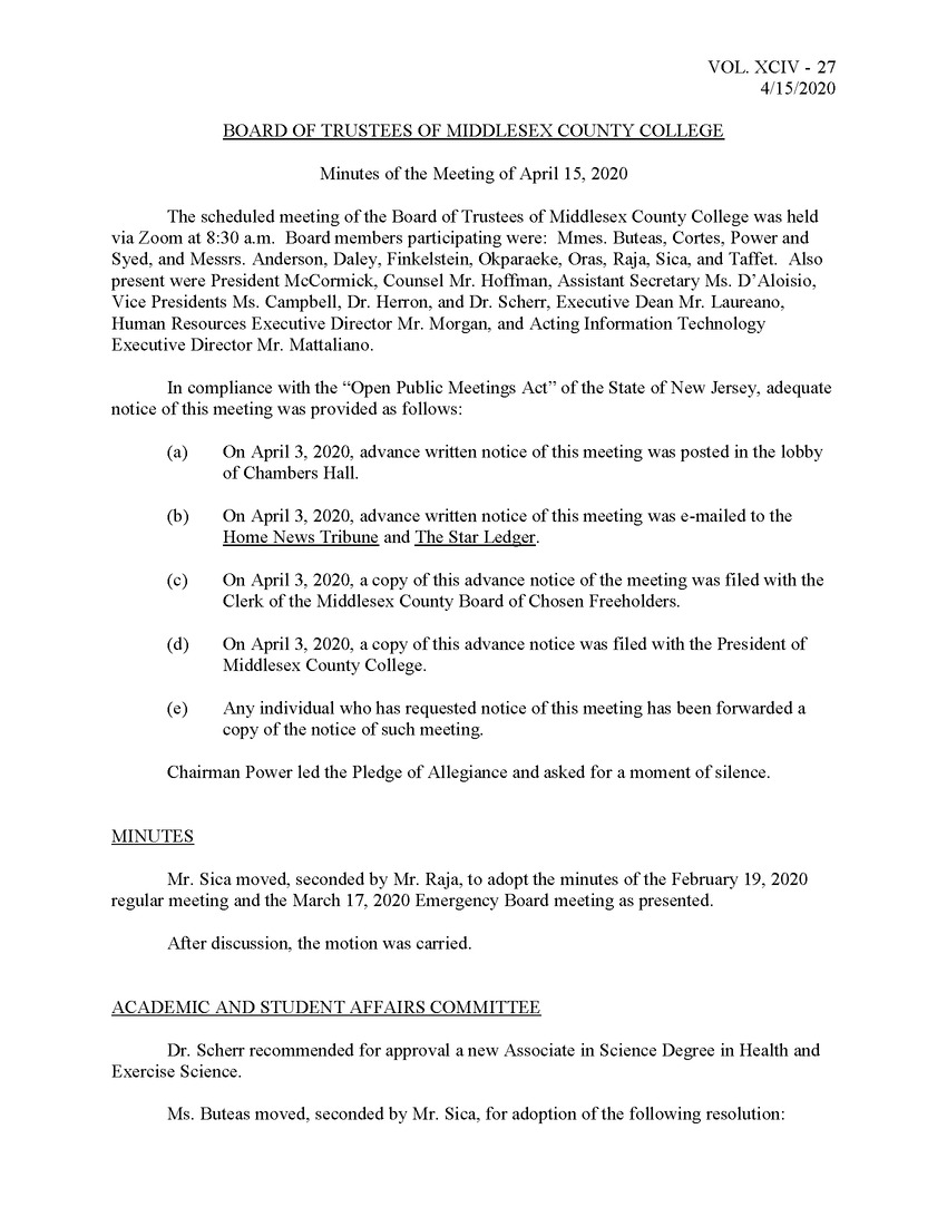 Board of Trustees Meeting Minutes April 2020 - New Page