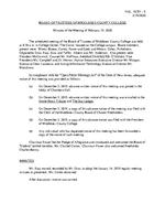 Board of Trustees Meeting Minutes February 2020