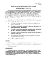 Board of Trustees Meeting Minutes April 2019