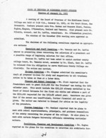 Board of Trustees Meeting Minutes January 1965