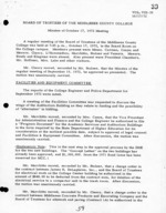 Board of Trustees Meeting Minutes October 1972