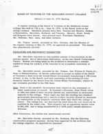 Board of Trustees Meeting Minutes June 1970