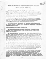 Board of Trustees Meeting Minutes July 1970