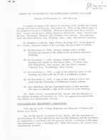 Board of Trustees Meeting Minutes December 1976
