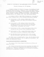 Board of Trustees Meeting Minutes January 1977