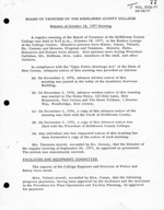 Board of Trustees Meeting Minutes October 1977