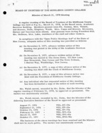 Board of Trustees Meeting Minutes March 1978