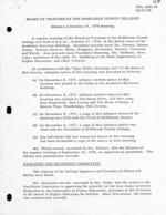 Board of Trustees Meeting Minutes October 1978