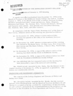 Board of Trustees Meeting Minutes January 1979